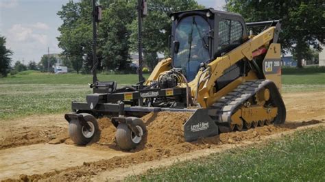 best leveling tool for skid steer|skid steer laser leveling attachment.